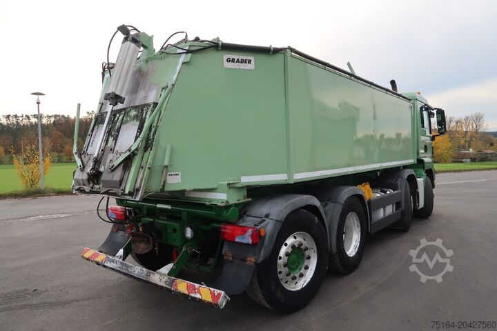 Kamion kipper MAN TGS 35.440 8x2 BL Nachlauflenkachse Ther