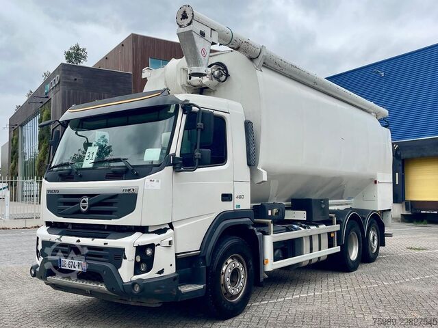 Silo Volvo FMX 460 VIJZEL,  6 COMPARTMENTS, REMOTE CONTROL