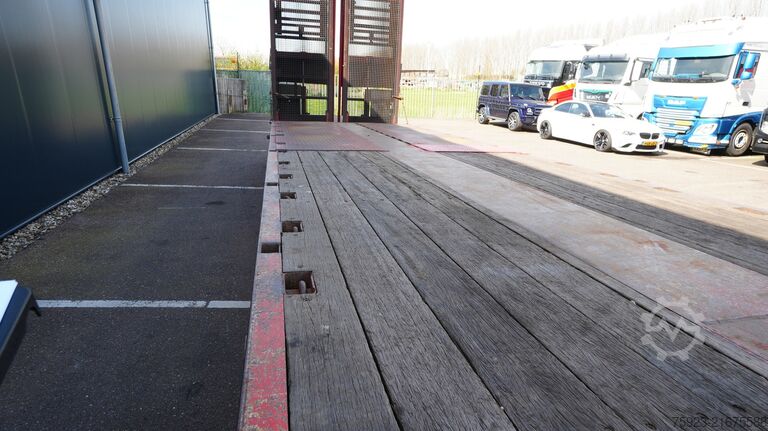 Semi low-loader Nooteboom 3 axle semi low loader extendable