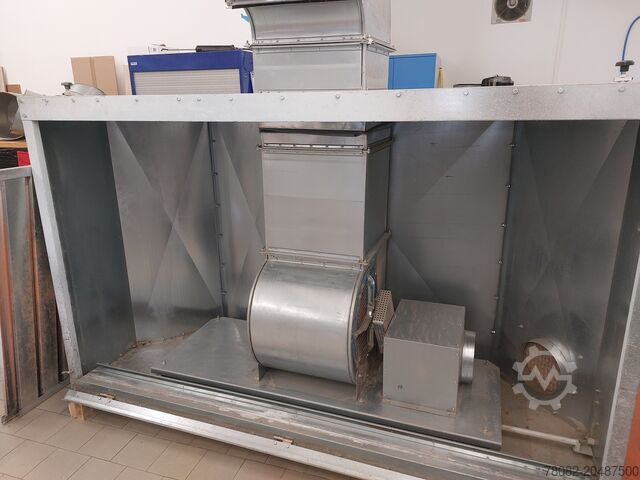 Dinding semprot lamela dengan hisap kabut cat NESTRO NFW 2515