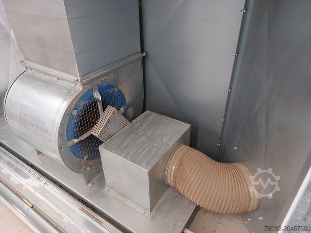 Dinding semprot lamela dengan hisap kabut cat NESTRO NFW 2515