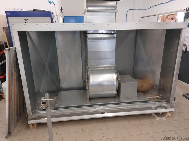 Dinding semprot lamela dengan hisap kabut cat NESTRO NFW 2515