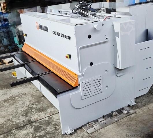 Hydraulic plate shears Ermaksan CNC HGD 3100x10