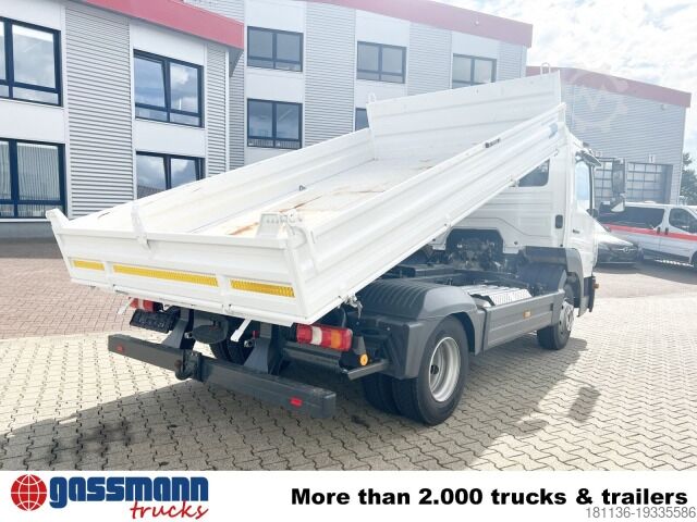 Kravas mikroautobuss ar pašizgāzēju Mercedes-Benz Atego 818/23 4x2, 2x AHK, Meiller-Kipper, mehrfach