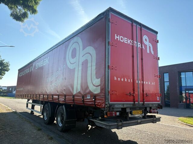 Skjutbara presenningar Tracon Trailers TO.S 1518 Tautliner / 2-Axle / Steering / Sideb...