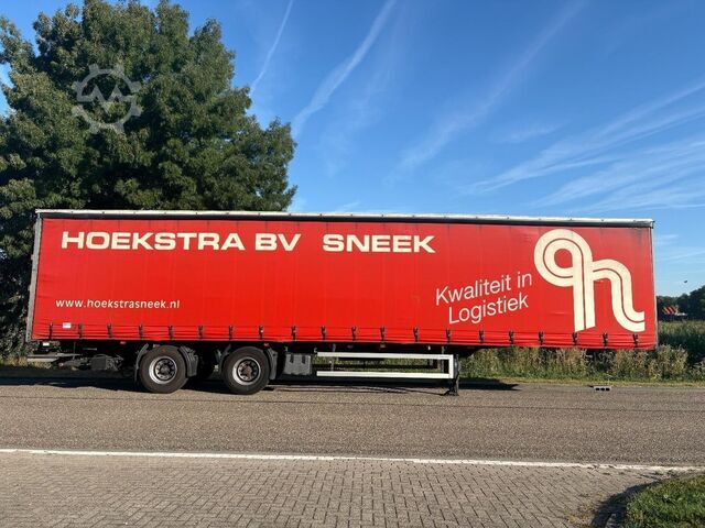 Skjutbara presenningar Tracon Trailers TO.S 1518 Tautliner / 2-Axle / Steering / Sideb...