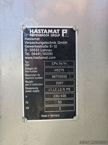 Cân định lượng đa đầu, cân định lượng 14 đầu Hastamat 