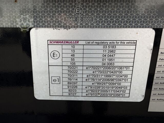 2014 Schwarzmüller PA 2/E Schwarzmüller PA / 2E