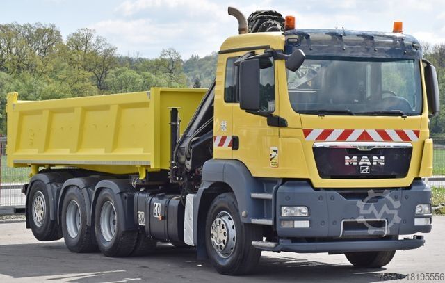 덤프 트럭 MAN TGS 35.440 * HIAB 122 B-3 DUO / 8x4