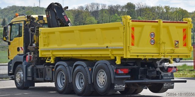 덤프 트럭 MAN TGS 35.440 * HIAB 122 B-3 DUO / 8x4