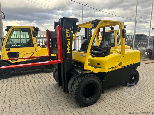 Четириколесен мотокар Hyster H 5.0 FT / Container version / New price