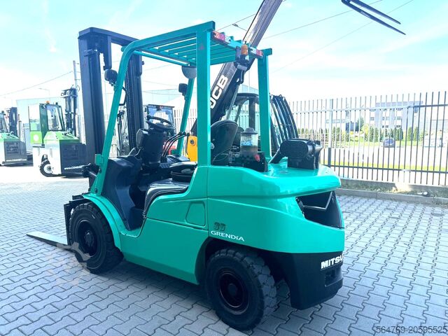 4-kolesový vysokozdvižný vozík Mitsubishi FD35NT /Diesel/Only 6012 hours/New Price