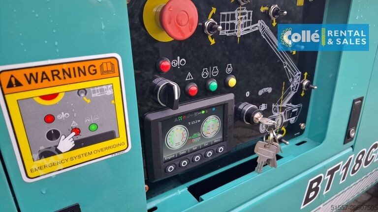 Mobilná pracovná platforma Dingli BT18CMRT2 | 2025