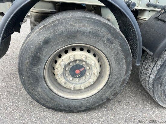 Tipper semitrailer MEILLER MHPS15/18 25M³ LIFTACHSE