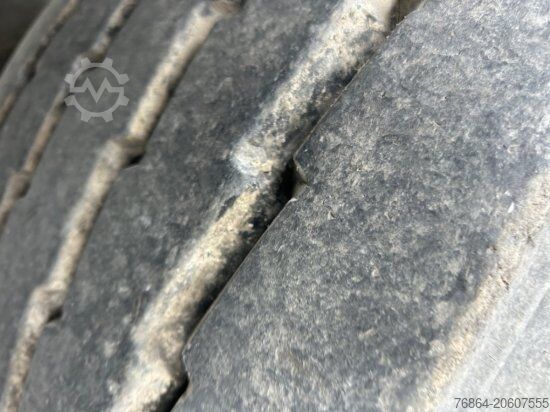 Tipper semitrailer MEILLER MHPS15/18 25M³ LIFTACHSE