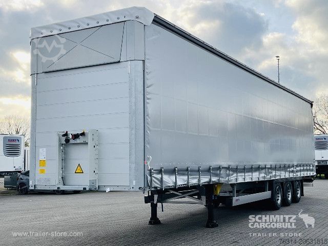 Semiremorcă deschisă cu prelată Schmitz Cargobull Curtainsider Mega Getränke