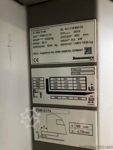 Bộ chọn đơn hàng cấp cao Jungheinrich EKX 516K