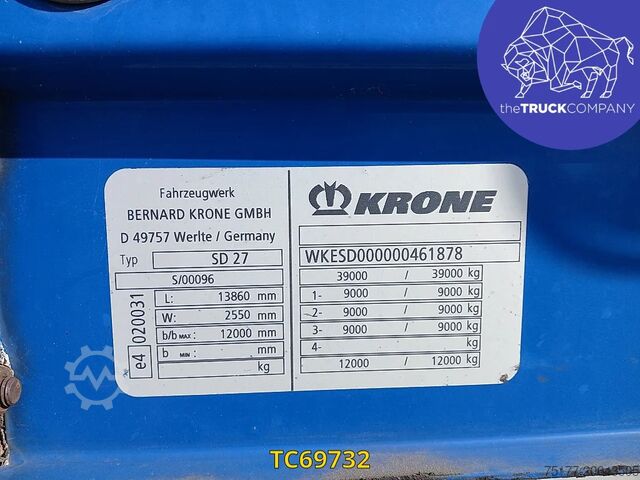 Bạt trượt Krone 