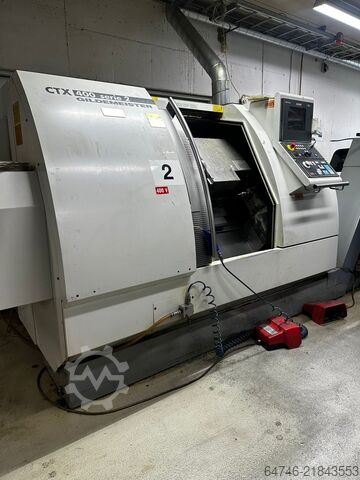 CNC-Dreh- und Fräszentrum Gildemeister CTX 400  With C Axis