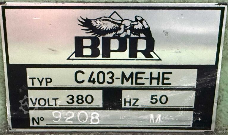 Cintreuse de profilés ZOPF/BPR C 403 ME-HE
