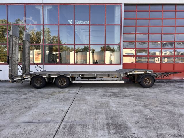 Tieflader Anhänger Humbaur HTD 30 3 Achs Tiefladeranhänger, verzinkt