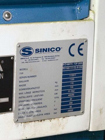 Transfer mašina Sinico Sin-o-matic Top 2000 r1 CNC