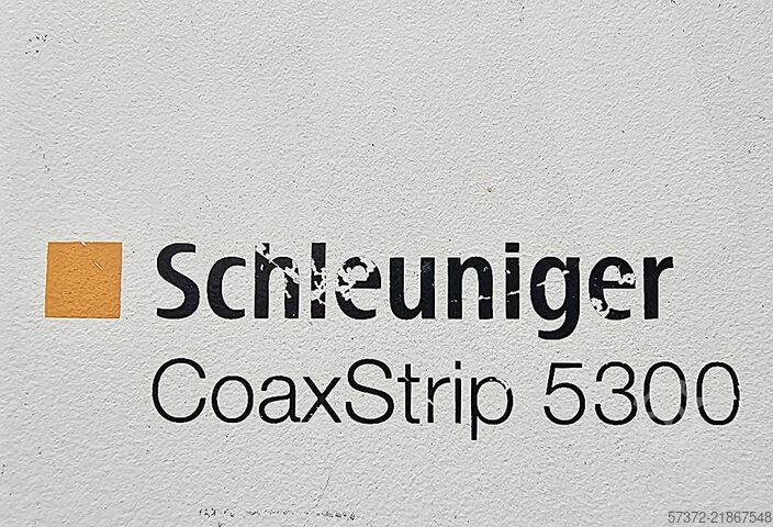 Abisolierautomat Schleuniger CoaxStrip 5300