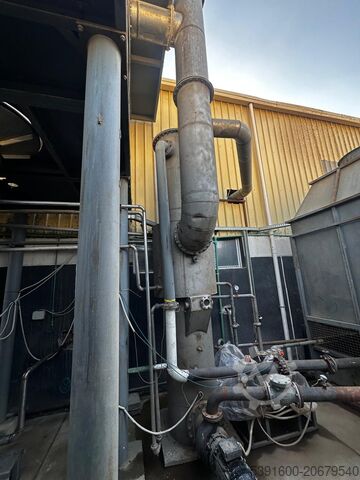 Vollständige Dreifach-Effekt-Verdampferanlage für Tomatenmark, 300 Tonnen/Tag Ing. Rossi Catteli- Parma Italy T15