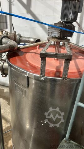 Vollständige Dreifach-Effekt-Verdampferanlage für Tomatenmark, 300 Tonnen/Tag Ing. Rossi Catteli- Parma Italy T15