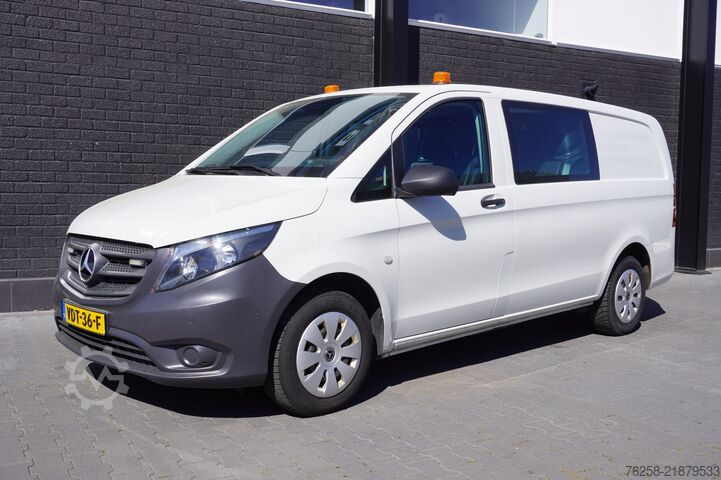 รถตู้ตู้ทึบ Mercedes-Benz Vito 114 CDI Lang Automaat Dubbele Cabine EURO ...