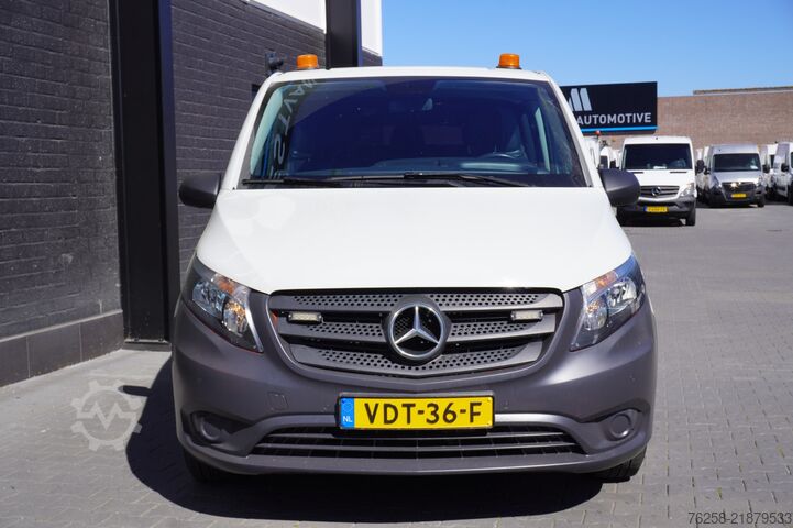 รถตู้ตู้ทึบ Mercedes-Benz Vito 114 CDI Lang Automaat Dubbele Cabine EURO ...