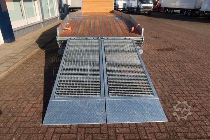 कार कैरियर वैन DAF XF 450 6x2 Oprijwagen vloerhoogte 100 cm + 2x  ...
