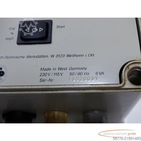 Компонент  WTW Microrocessor Oxi-Meter TriOxmatic 161 T