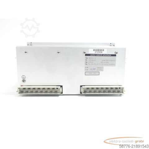 Компонент Zentro-Elektrik zentro-elektrik 8610-1 Power Supply SN:100611