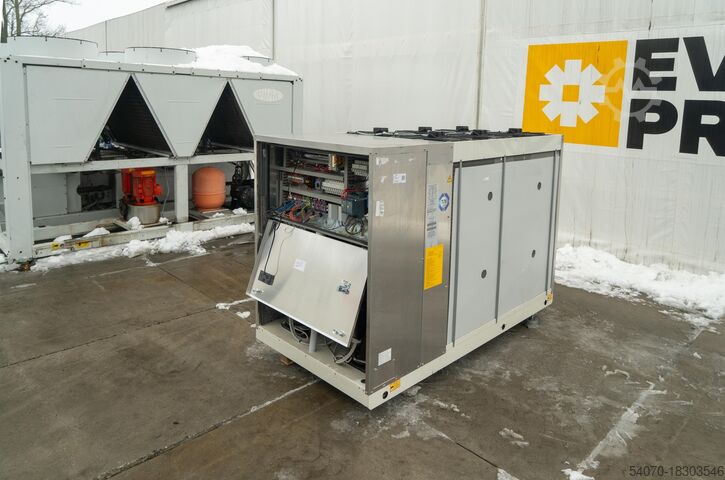 Máy làm lạnh/máy bơm nhiệt New AIRCOOLED chiller Climaveneta AWR HT D LN CA E 0152 44.5 kW/50.4 kW