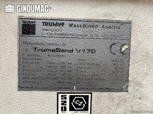 ترامبف تروما بند V170 TRUMPF TrumaBend V170