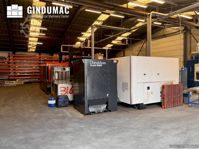 Faserlaserschneidmaschine Mazak Optiplex Nexus 3015 4,0kW Fiber + Fasani CSS3015