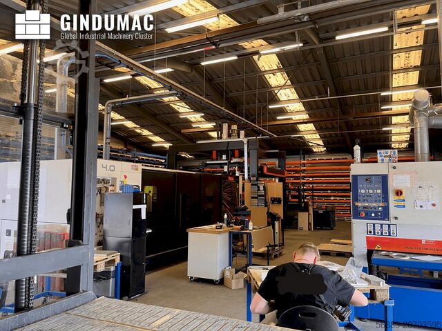 Faserlaserschneidmaschine Mazak Optiplex Nexus 3015 4,0kW Fiber + Fasani CSS3015