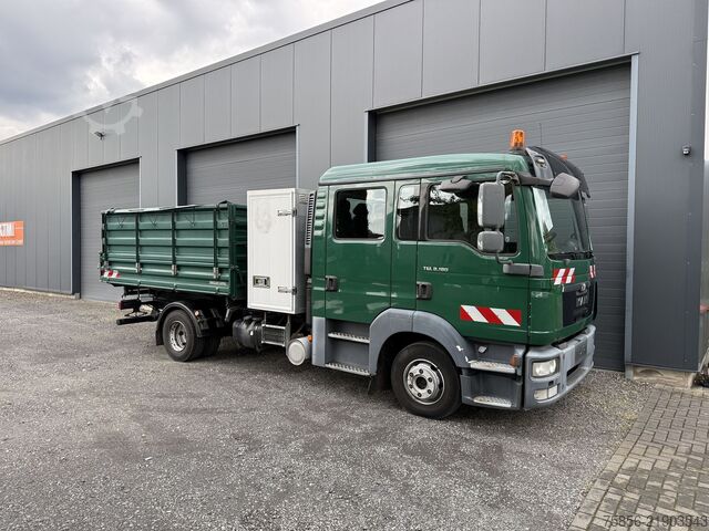 Kallurauto MAN TGL 8.180 4x2 Meiller Kipper Doka