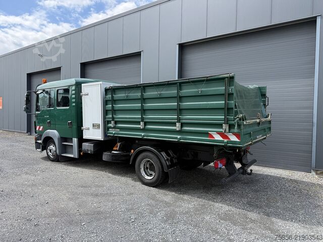Kallurauto MAN TGL 8.180 4x2 Meiller Kipper Doka