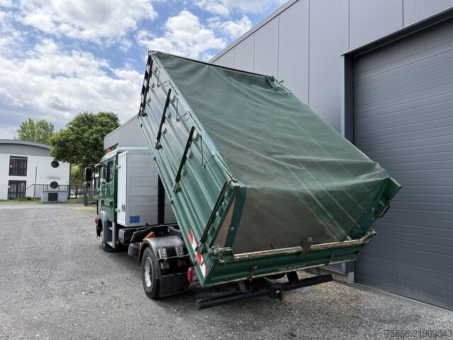 Kallurauto MAN TGL 8.180 4x2 Meiller Kipper Doka