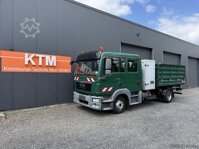 Kallurauto MAN TGL 8.180 4x2 Meiller Kipper Doka