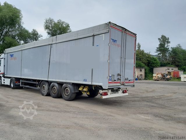 Semirremolque con piso móvil  TMT CONCHIGLIA , 92 m2 ALU
