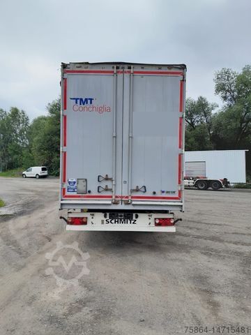 Semirremolque con piso móvil  TMT CONCHIGLIA , 92 m2 ALU