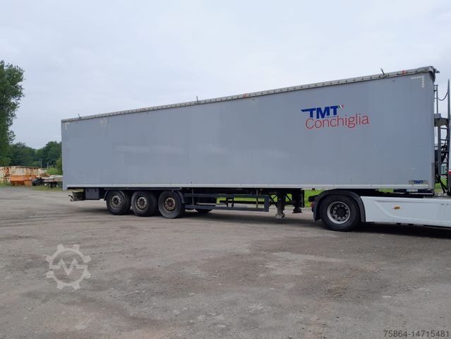 Semirremolque con piso móvil  TMT CONCHIGLIA , 92 m2 ALU