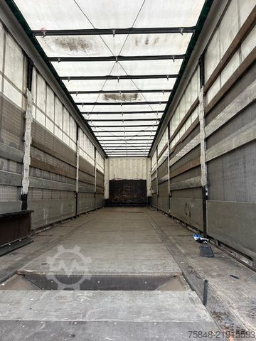 Atvira puspriekabė su tentu KRONE Verbreiterbar-Coilmulde-BPW-Lift-Bordwände
