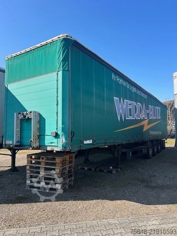 Atvira puspriekabė su tentu KRONE Verbreiterbar-Coilmulde-BPW-Lift-Bordwände