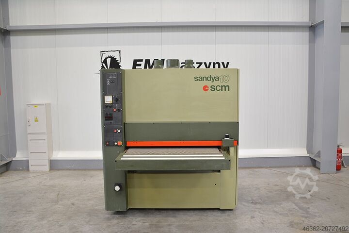 Platjoslas slīpmašīna SCM SANDYA 10