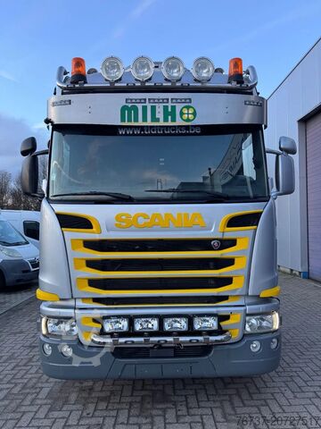 Podwozie z kabiną Scania G450 **EURO 6-BELGIAN TRUCK-RETARDER-TOPSHAPE**