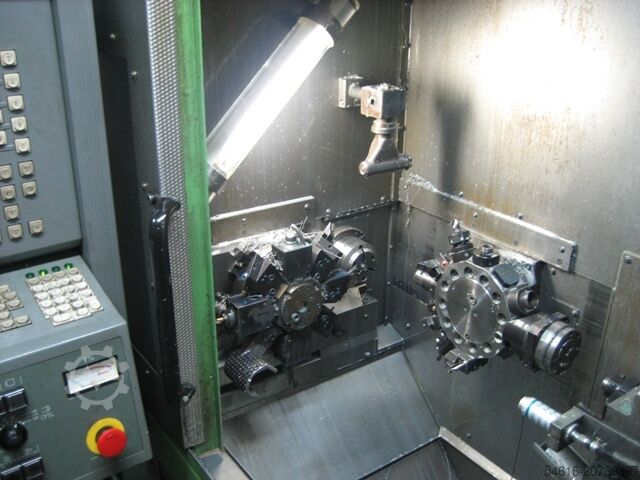 Centro de torneado y fresado cnc INDEX GS42 + MBL Bar feerder